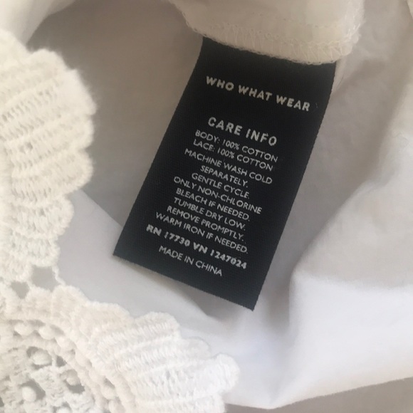 SOLD IN BUNDLE Off the shoulder top Who What Wear - Picture 6 of 6